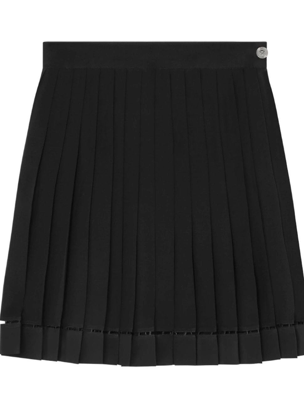 Cheap mini Women pleated skirt Versace silk 0805
